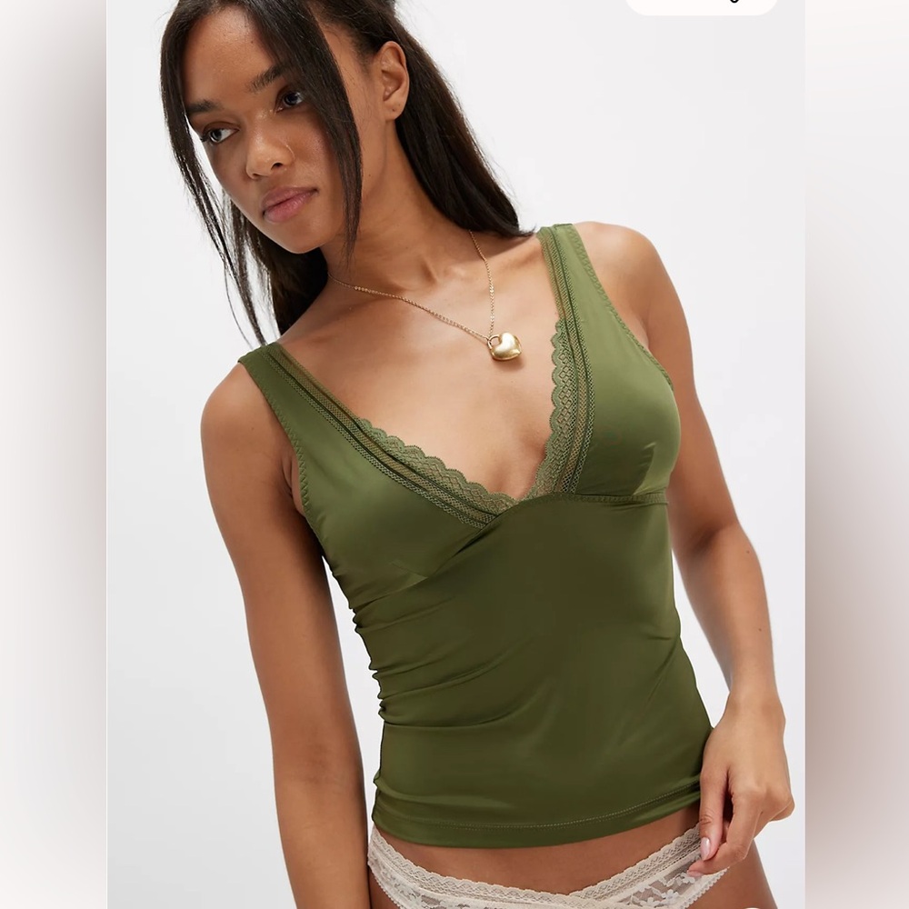 Free people army green tank